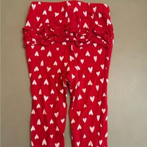 Old Navy ruffle butt heart leggings